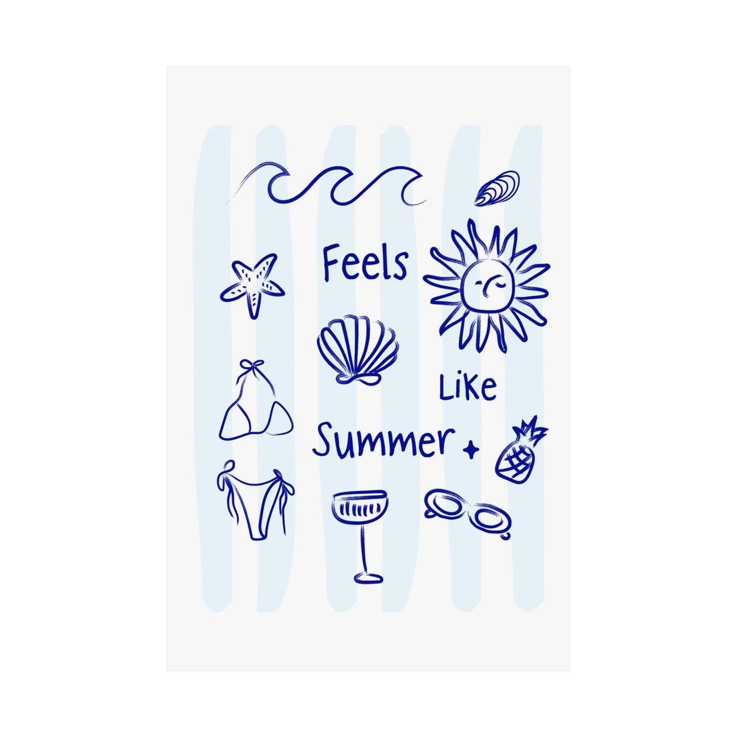 Feels Like Summer | Unframed