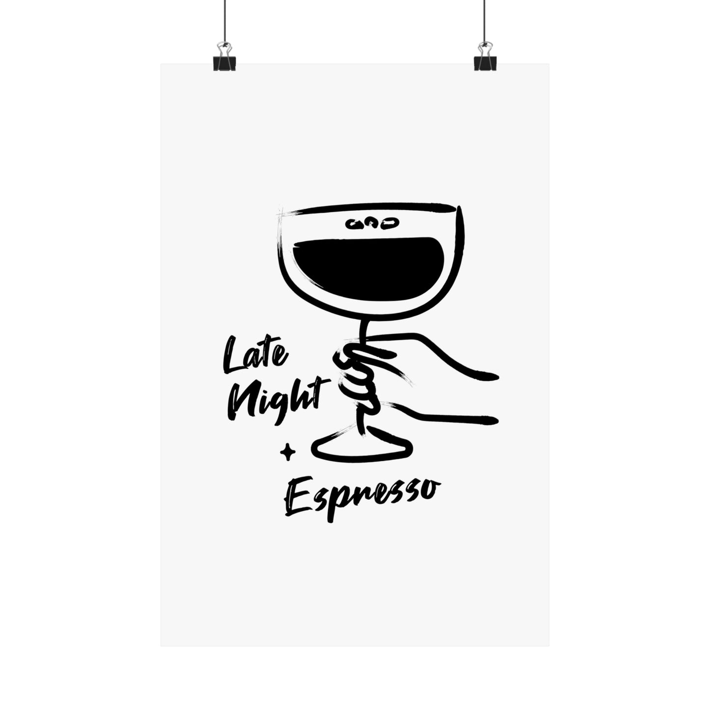 Late Night Espresso | Unframed