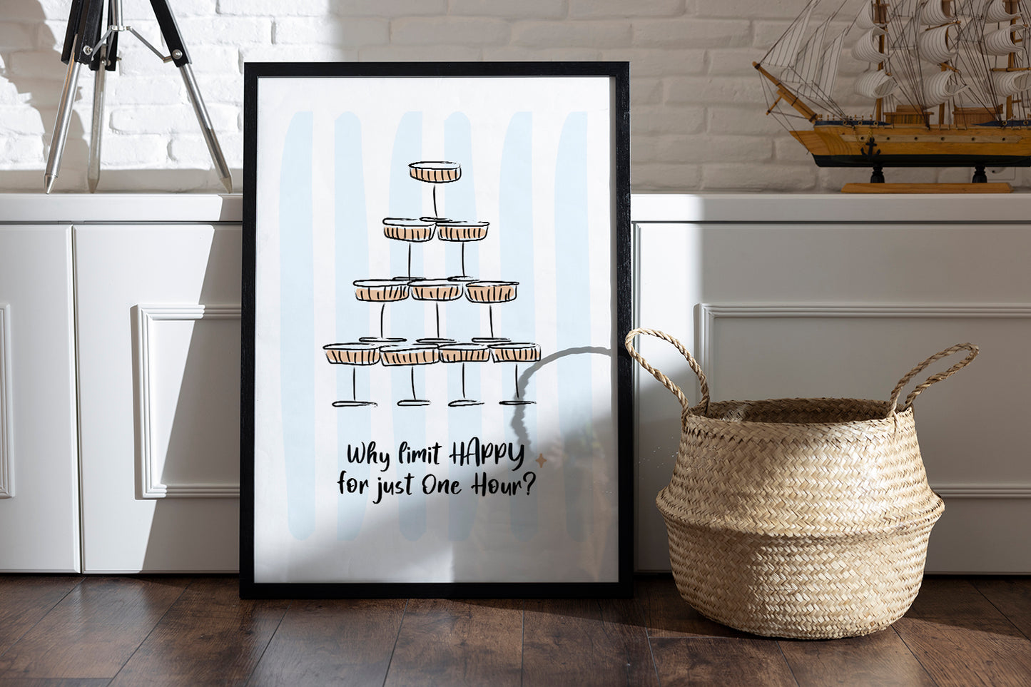 Happy Hour poster | Unframed