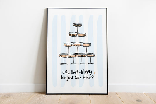 Happy Hour poster | Unframed