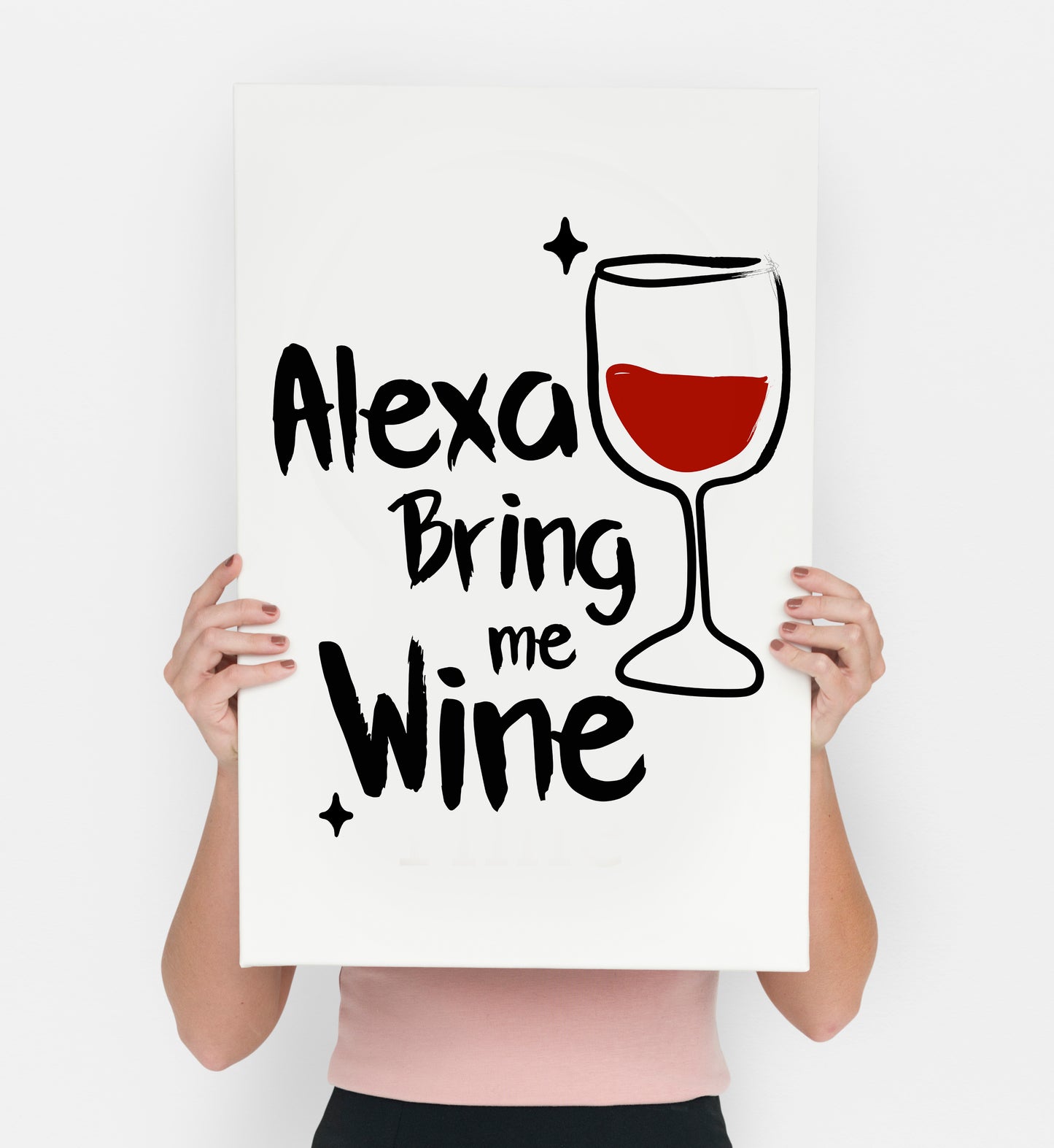 Alexa Bring me wine | Unframed