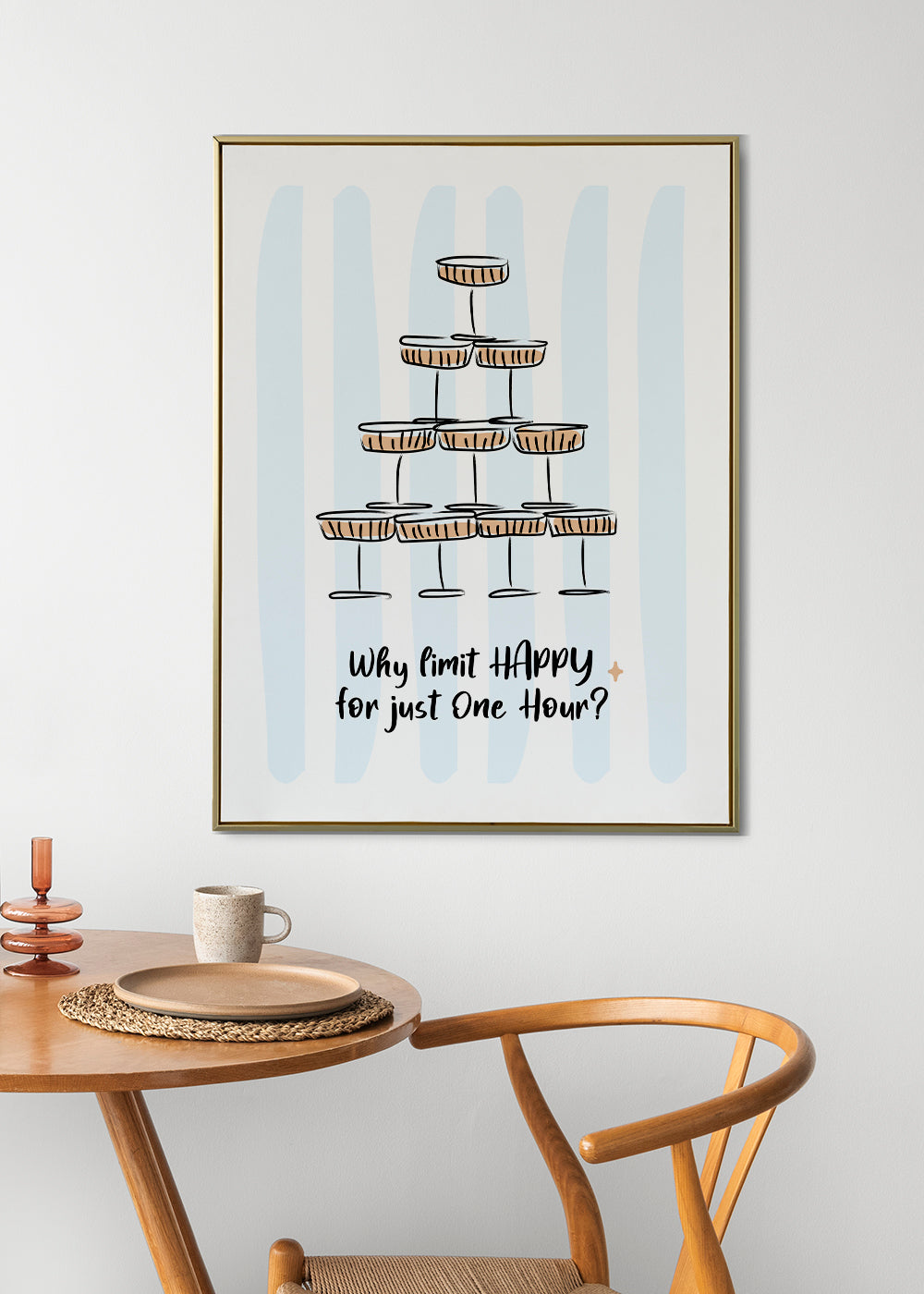 Happy Hour poster | Unframed