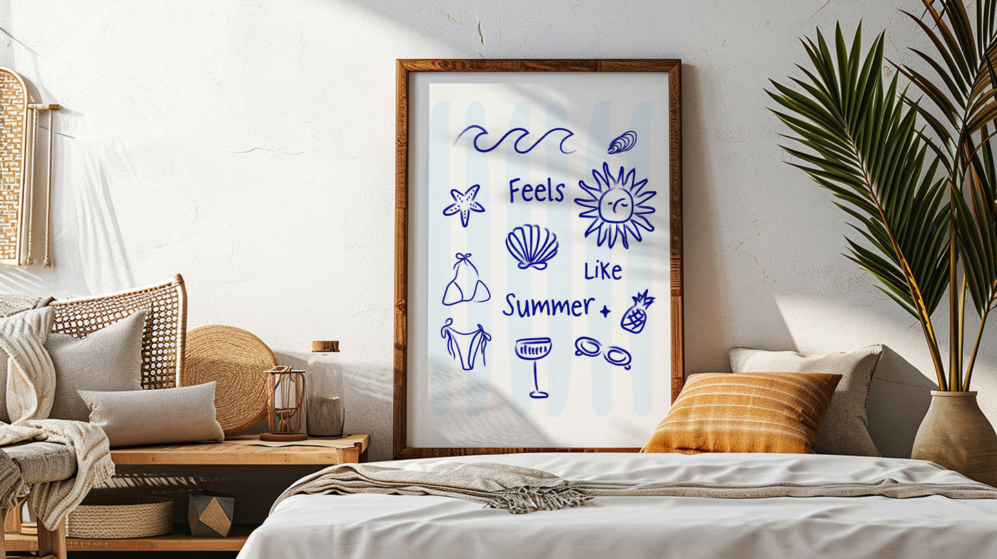 Feels Like Summer | Unframed