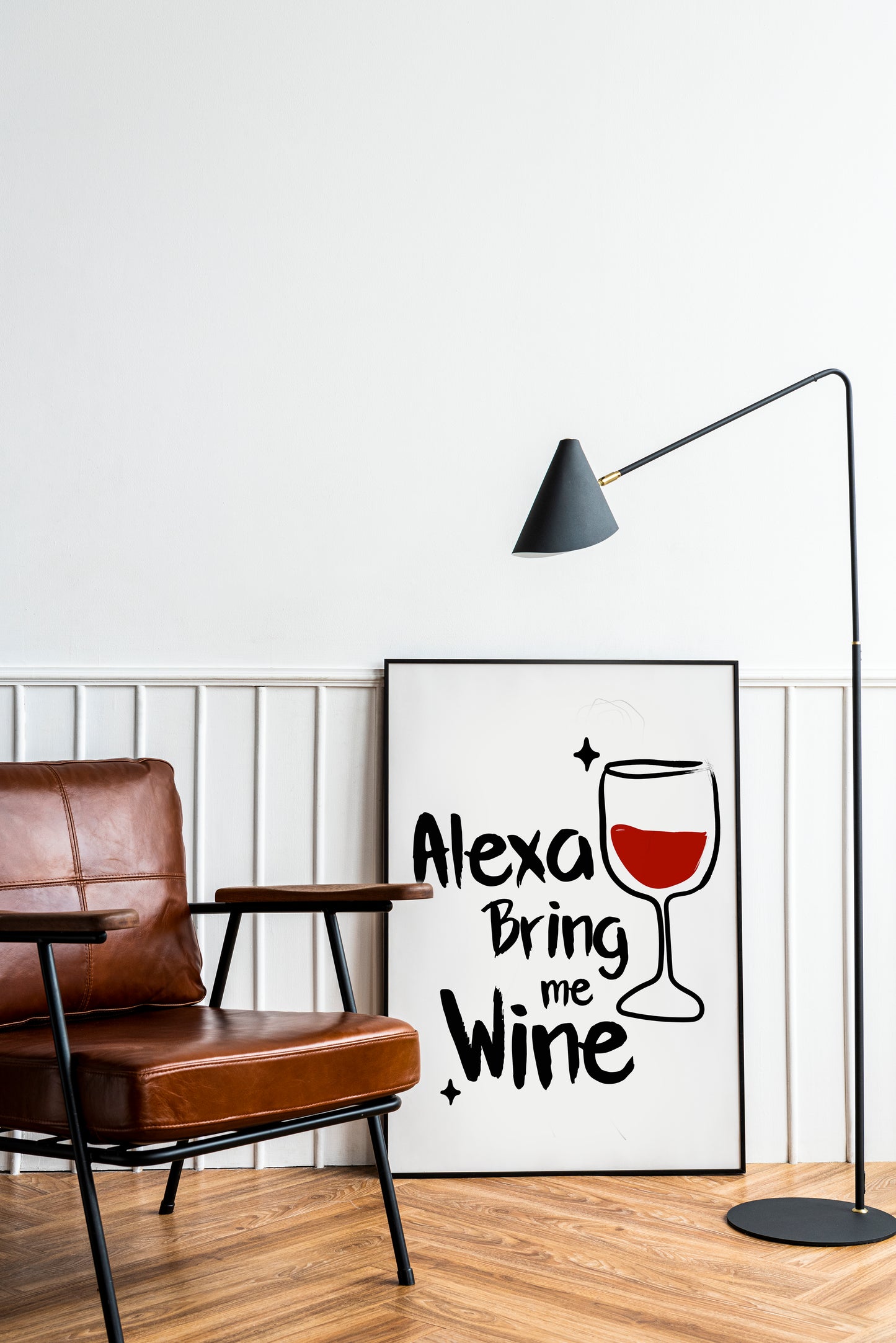 Alexa Bring me wine | Unframed